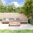 vidaXL 4 Piece Wood Garden Lounge Set in Gray