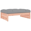 vidaXL 5 Piece Wood Large Garden Lounge Set in Gray