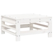 vidaXL 9 Piece Wood Large Garden Lounge Set in White