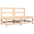 vidaXL 6 Piece Wood Garden Lounge Set
