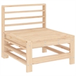 vidaXL Wood Large Garden Lounge Set in Natural