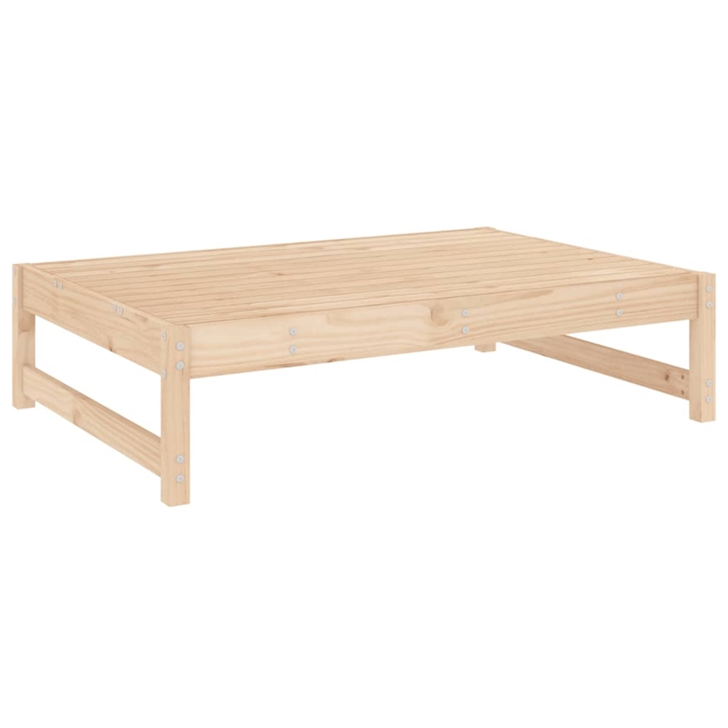 vidaXL 5 Piece Wood Large Garden Lounge Set in Natural