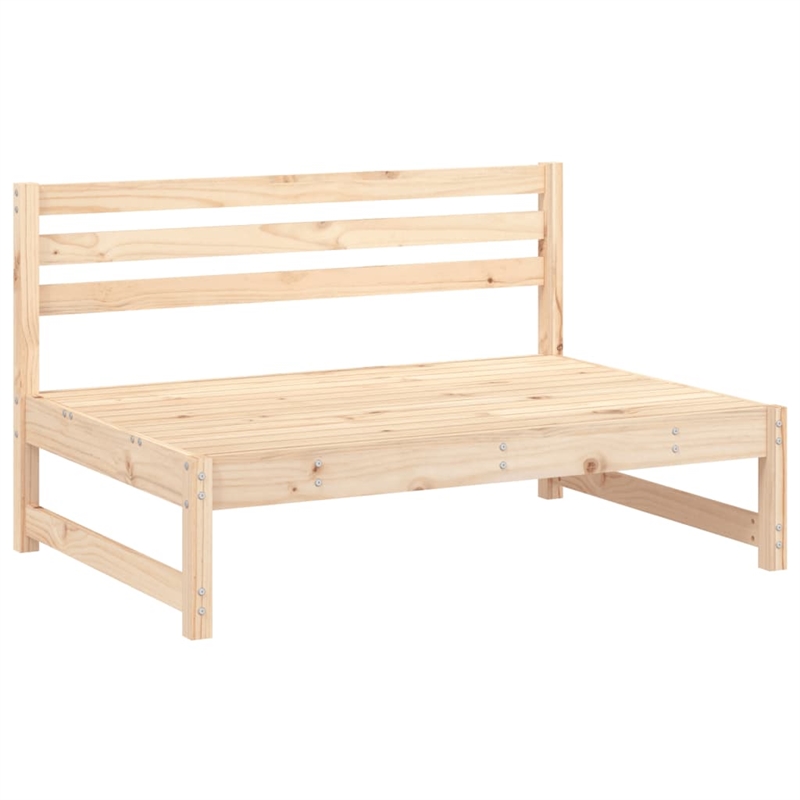 vidaXL Wood Garden Lounge Set in Natural