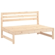 vidaXL Wood Garden Lounge Set in Natural
