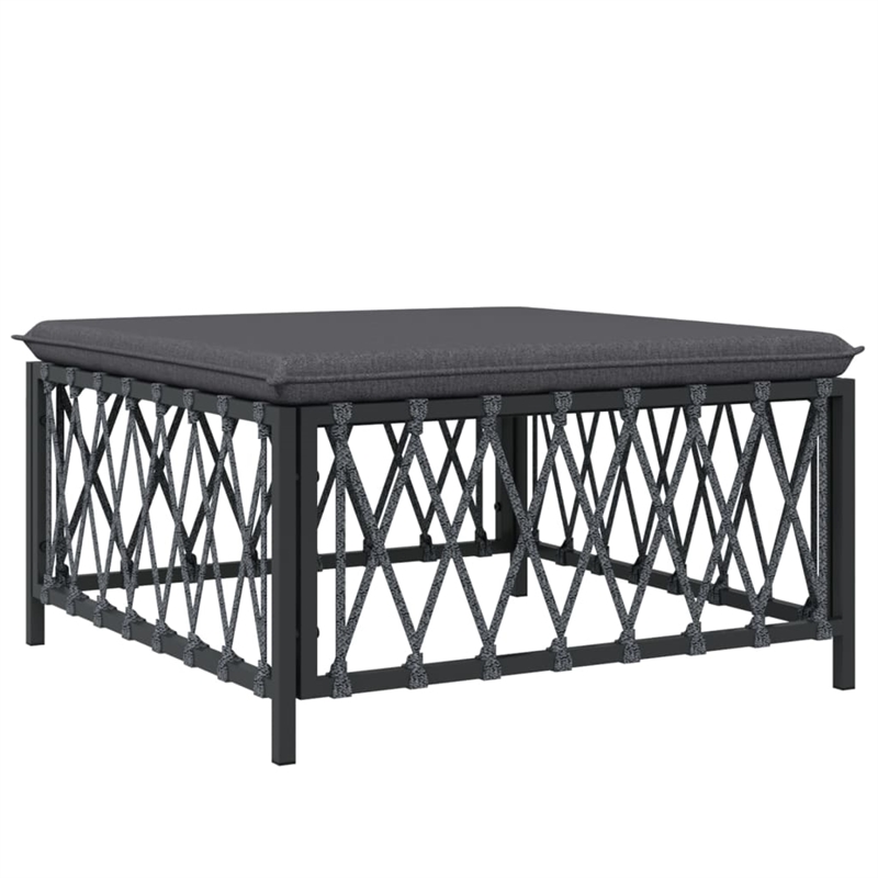 vidaXL Steel Garden Lounge Set in Anthracite