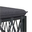 vidaXL Steel Garden Lounge Set in Anthracite