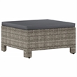 vidaXL 9 Piece Steel Garden Lounge Set in Gray