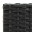 vidaXL 7 Piece Steel Bar Set in Black