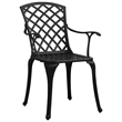 vidaXL Aluminum Small Furniture Set in Black