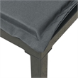 vidaXL Garden Lounge Set in Black/Gray