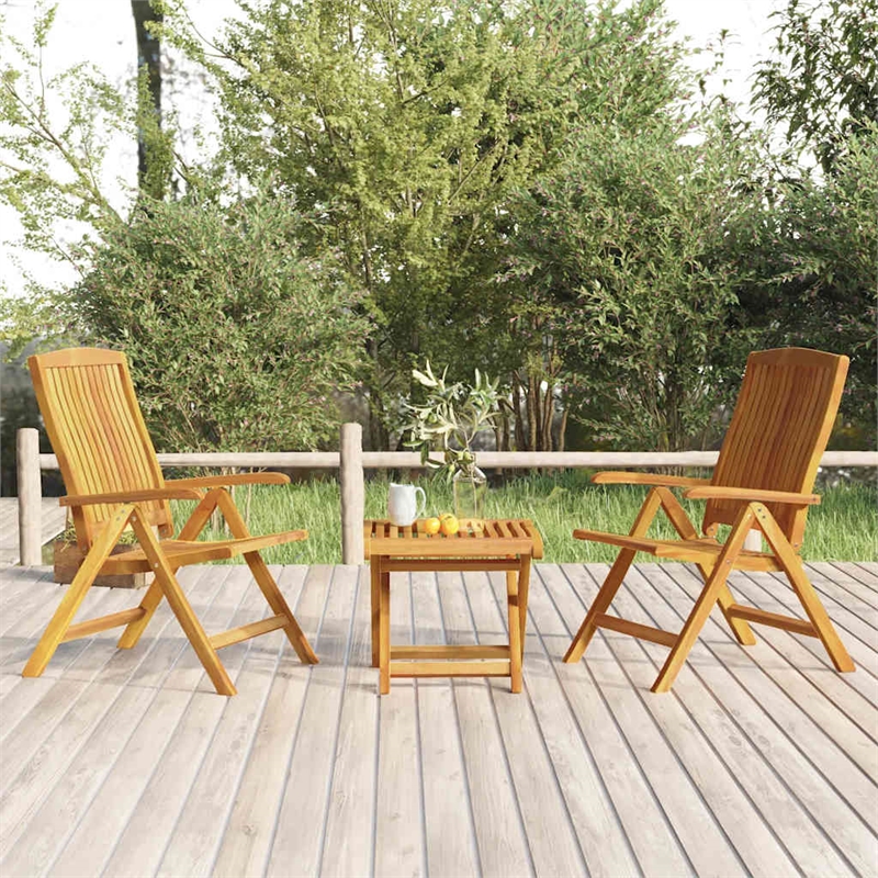 vidaXL Wood Medium Garden Lounge Set