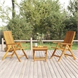 vidaXL Wood Medium Garden Lounge Set