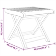 vidaXL Wood Medium Garden Lounge Set