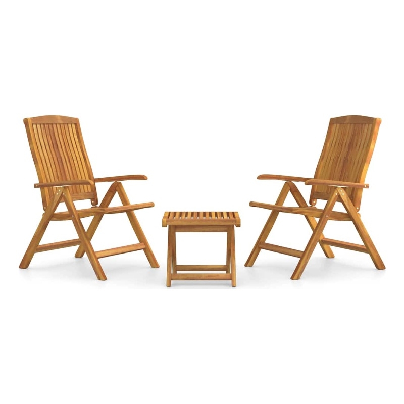 vidaXL Wood Medium Garden Lounge Set