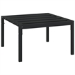 vidaXL 6 Piece Steel Lounge Set in Black