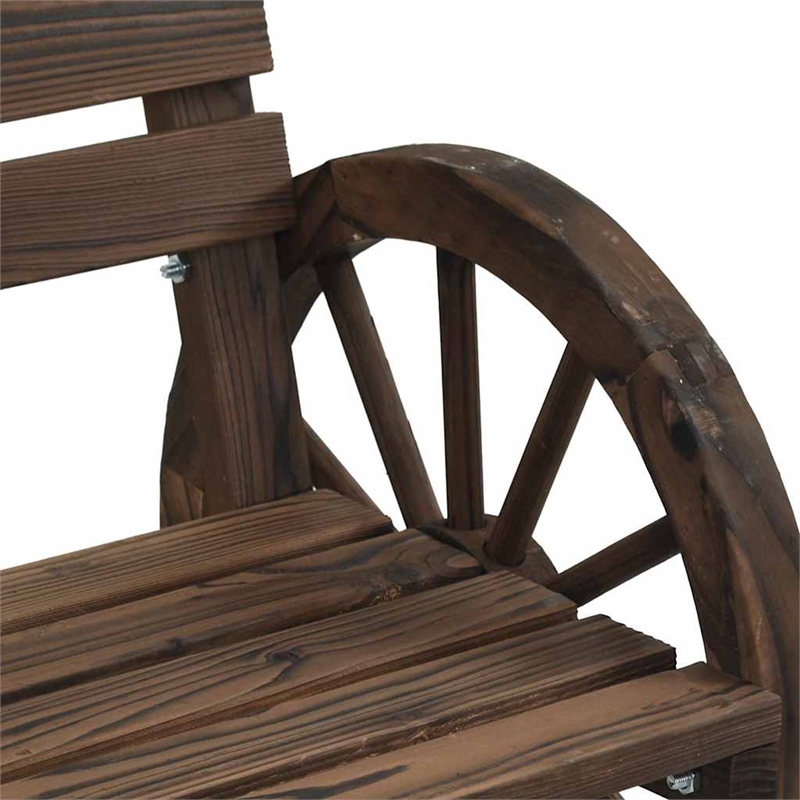 vidaXL 4 Piece Wood Standard Garden Lounge Set