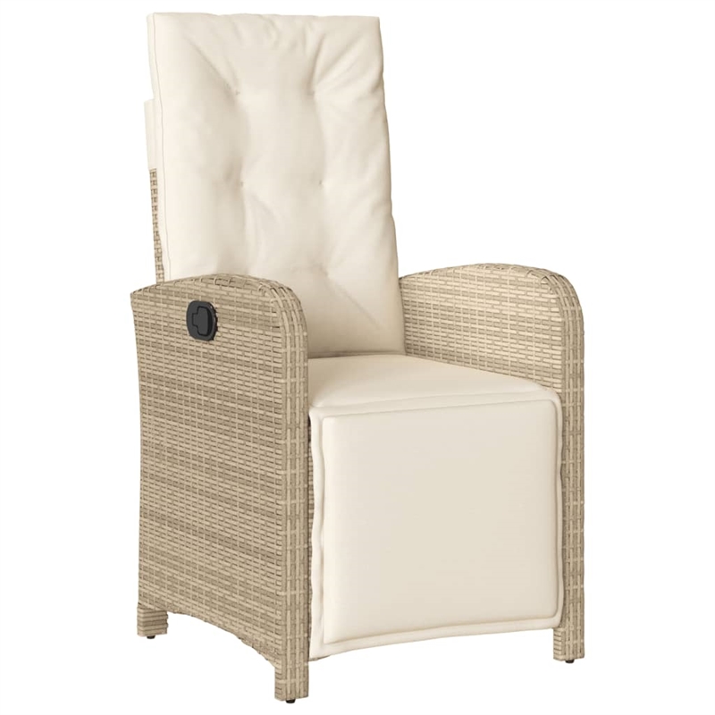 vidaXL Bistro Set in Black/White/Cream/Beige