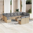 vidaXL Large Sofa Set in Beige