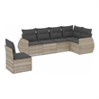 vidaXL Large Sofa Set in Gray