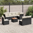 vidaXL 9 Piece Solid Acacia Wood Patio Sofa Set