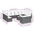 vidaXL 13 Piece Sofa Set in White/Cream/Beige