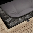 vidaXL 8 Piece Poly Rattan Sofa Set in Beige