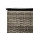 vidaXL 5 Piece Bar Set in Black/Gray