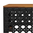 vidaXL 10 Piece Sofa Set in Black/White/Cream