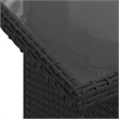 vidaXL 7 Piece Sofa Set in Black/White/Cream