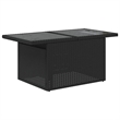 vidaXL 5 Piece Steel Sofa Set in Black