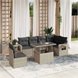 vidaXL 7 Piece Sofa Set in Gray/Anthracite
