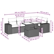 vidaXL Sofa Set in Gray/Anthracite