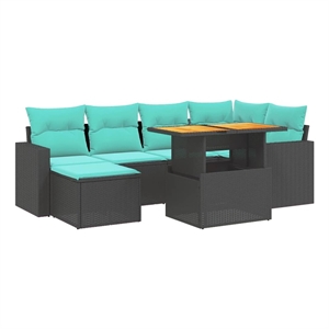 vidaXL 11 Piece Sofa Set in Beige