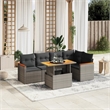 vidaXL 6 Piece Sofa Set in Gray