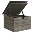 vidaXL 8 Piece Poly Rattan Sofa Set in Gray