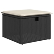 vidaXL 9 Piece Poly Rattan Patio Sofa Set