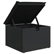 vidaXL 8 Piece Steel Sofa Set in Black