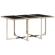 vidaXL 7 Piece Small Furniture Set in Beige/Gray