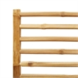 vidaXL 3 Piece Bamboo Small Bistro Set in Natural