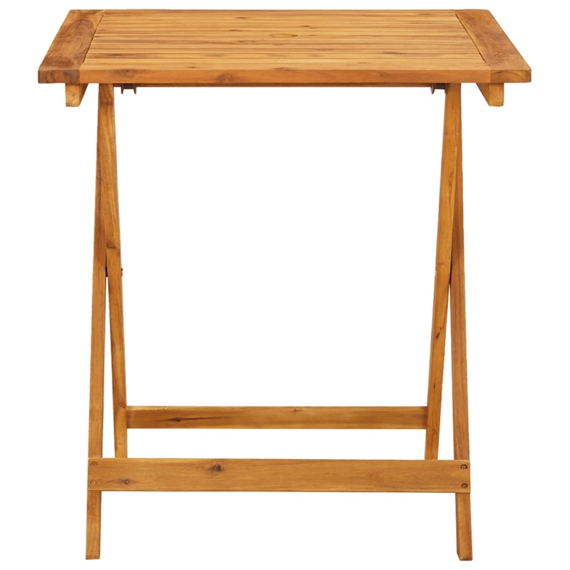 vidaXL Solid Acacia Wood Bistro Set