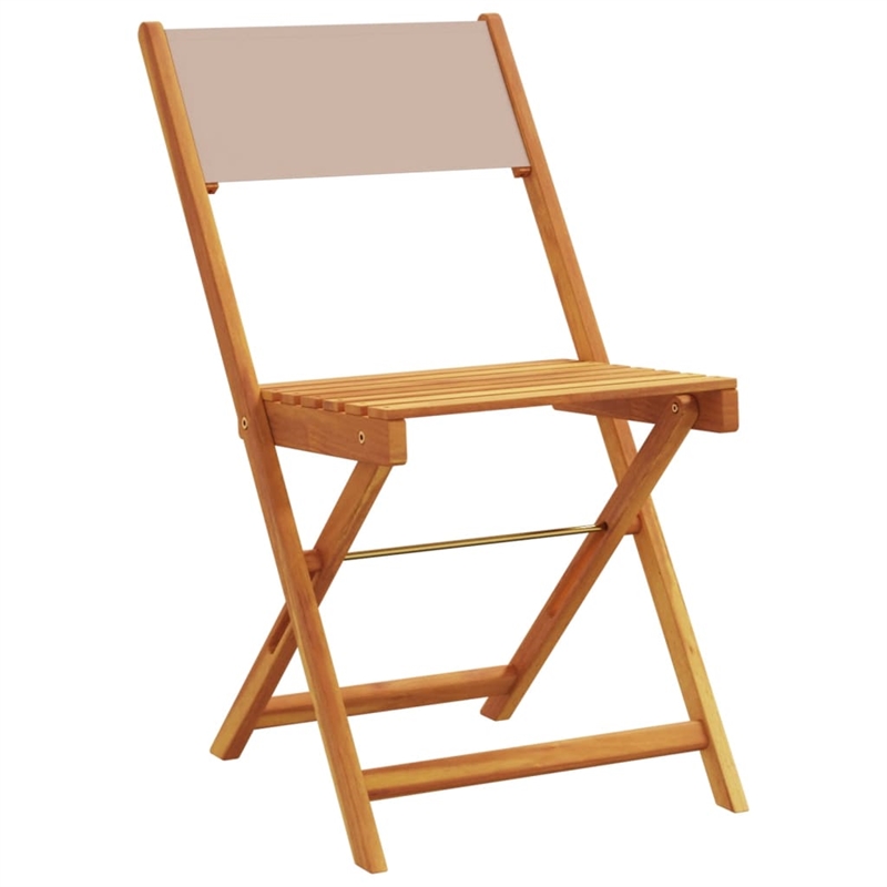 vidaXL Solid Acacia Wood Bistro Set