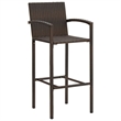 vidaXL 5 Piece Solid Acacia Wood Bar Set in Brown