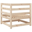 vidaXL 6 Piece Wood Sofa Set in Natural