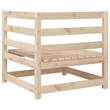 vidaXL 8 Piece Wood Large Sofa Set in Natural