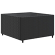 vidaXL 6 Piece Lounge Set in Black/Blue