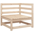 vidaXL 8 Piece Wood Large Sofa Set in Natural