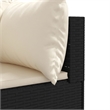 vidaXL 10 Piece Lounge Set in Black/White/Cream