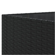 vidaXL 8 Piece Lounge Set in Black/White/Cream