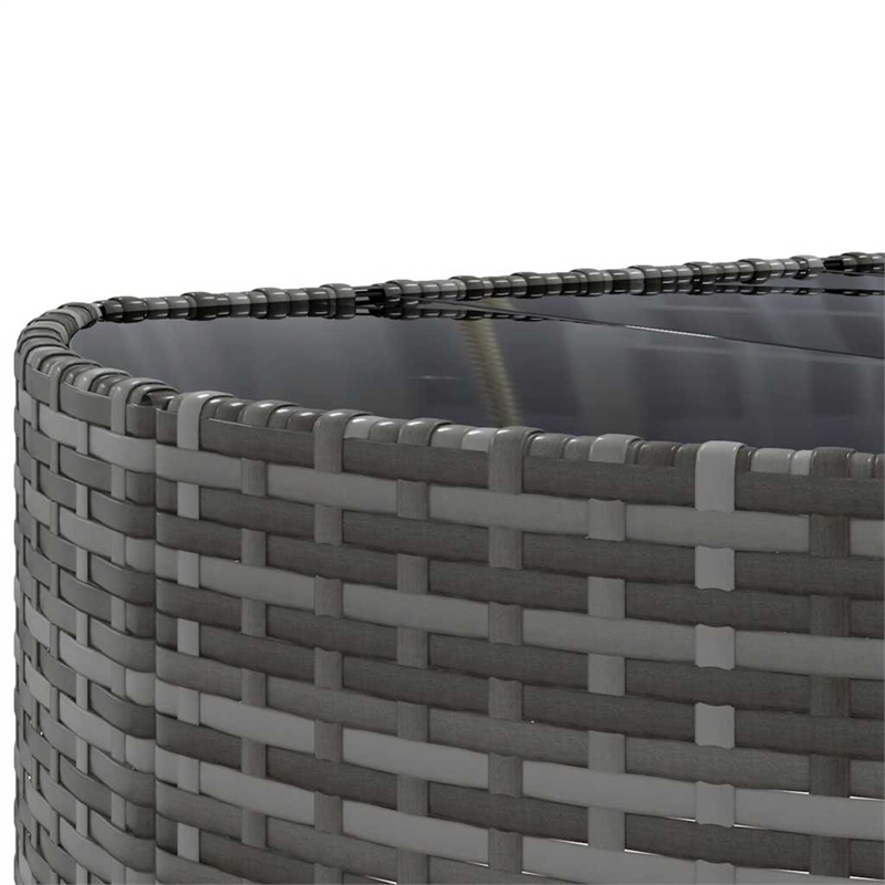 vidaXL 6 Piece Steel Patio Sofa Set in Gray/Anthracite