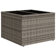 vidaXL 6 Piece Poly Rattan Sofa Set in Gray